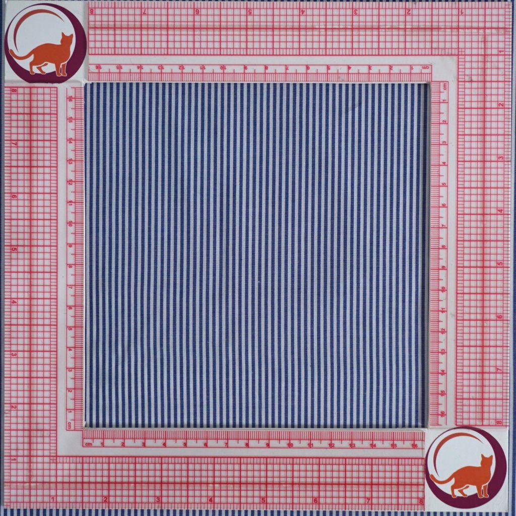 Leichte Baumwolle Hemdenstoff Längsstreifen hellblau weiß